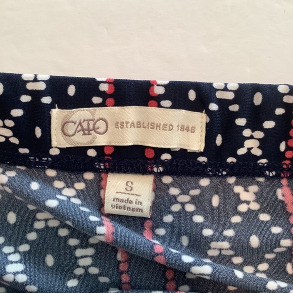 Cato Ladies Pull-Up Elastic Waist Maxi Skirt / Slit On One Side Size S - Picture 4 of 6